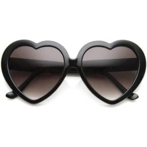 zeroUV Womens Oversized polkdot anteojos de sol en forma_1
