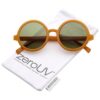 Lentes de sol retro redondos de moda para mujer UV400_6