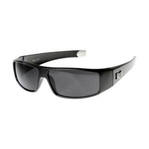 Locs OG Gangsta Hardcore Locs Gafas de sol planas Negro_1