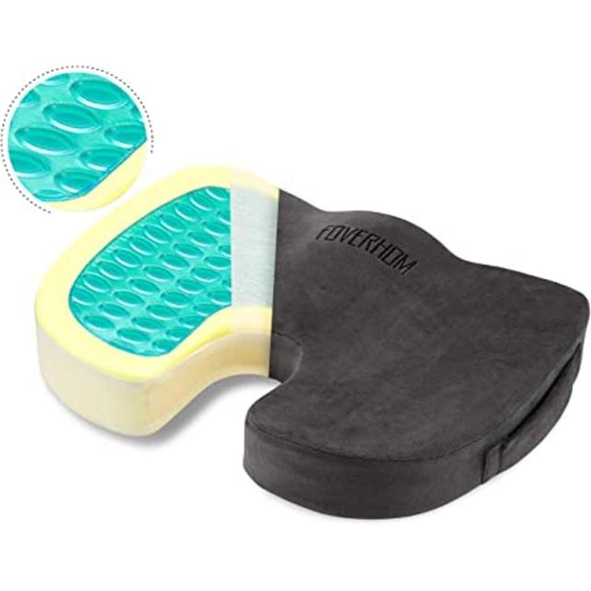 Foverhom Cojín de asiento de gel para sentarse durante