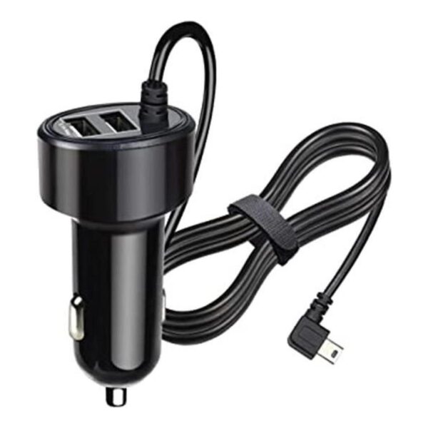 Adaptador de cargador de coche para Garmin Nuvi cable de