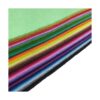 42 hojas de fieltro no tejido de colores surtidos para