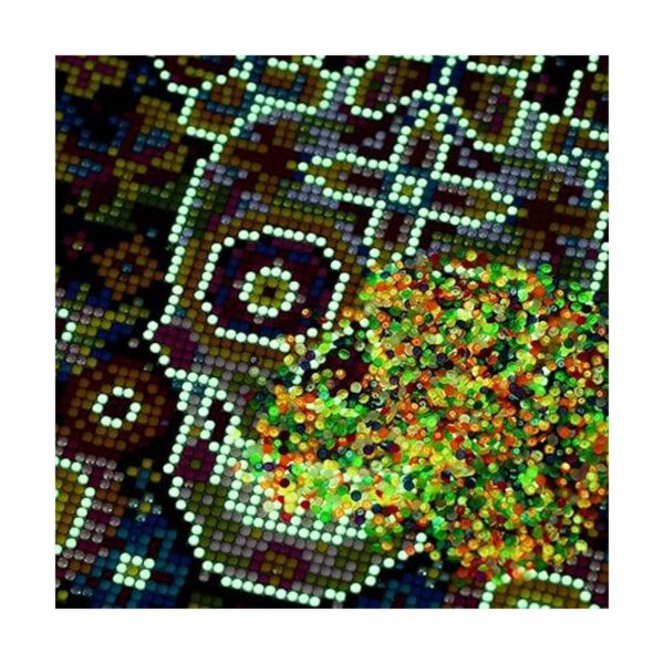 Cuentas de pintura de diamantes que brillan en la_4