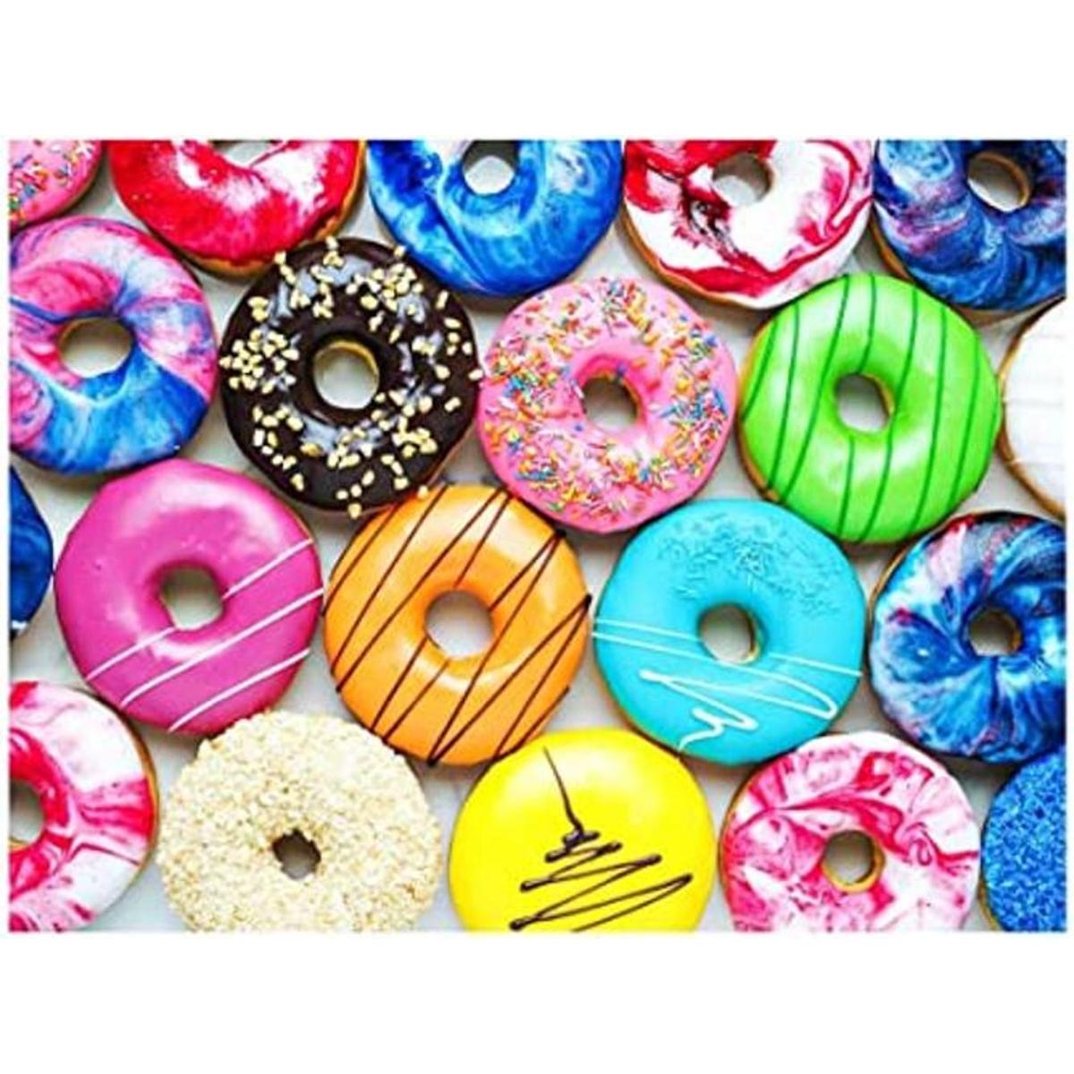 Rompecabezas de 500 donas para adultos adolescentes y