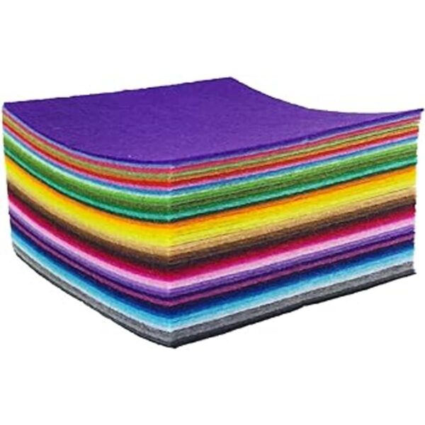 FlicFlac 44PCS88PCS hojas de tela de fieltro colores