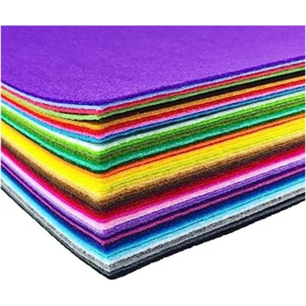 FlicFlac 44PCS88PCS hojas de tela de fieltro colores