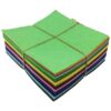 42 hojas de fieltro no tejido de colores surtidos para