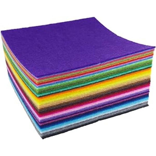 FlicFlac 44PCS88PCS hojas de tela de fieltro colores