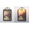 Phansthy Aplique de pared de 2 luces con acabado antiguo_4