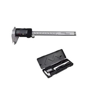 Caliper digital electrónico de acero inoxidable con_1