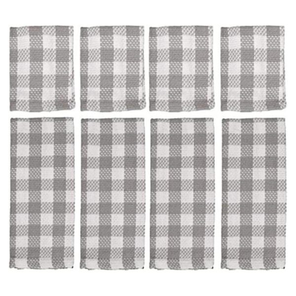 Buffalo Plaid Juego de toallas de cocina y paños de_1