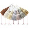 Fenghuangwu Borla colorida borla para llaves accesorios_6