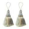 Fenghuangwu Borla colorida borla para llaves accesorios_1