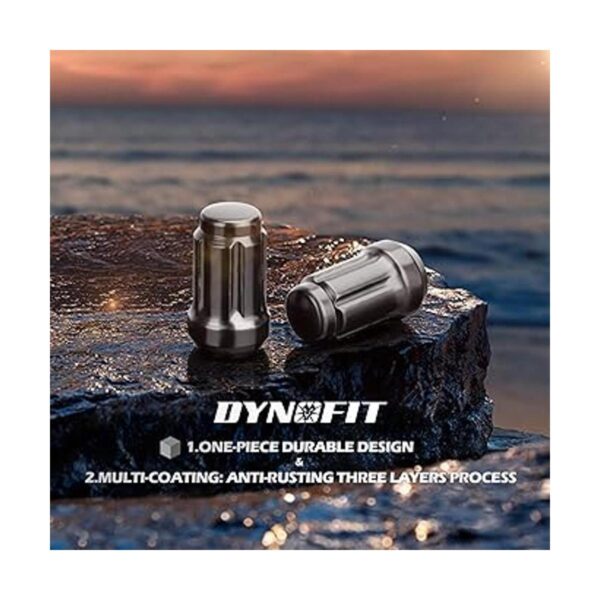 dynofit Tuercas de rueda de 12 x 20 pulgadas 20 tuercas_2