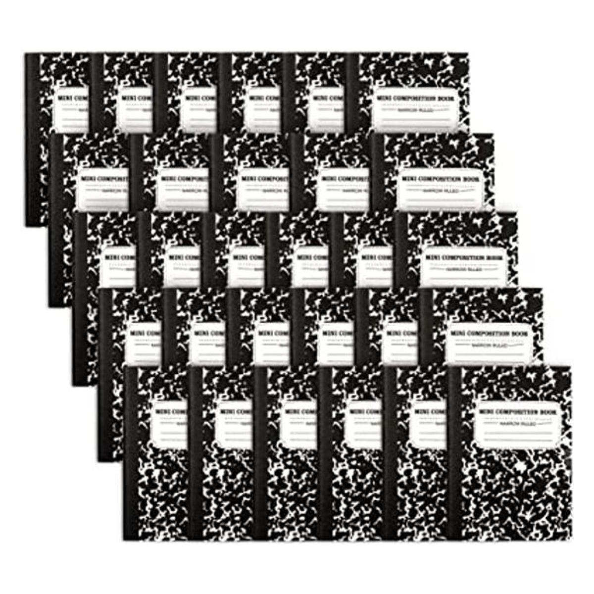 Feela Mini cuaderno de composición bonito paquete de 30
