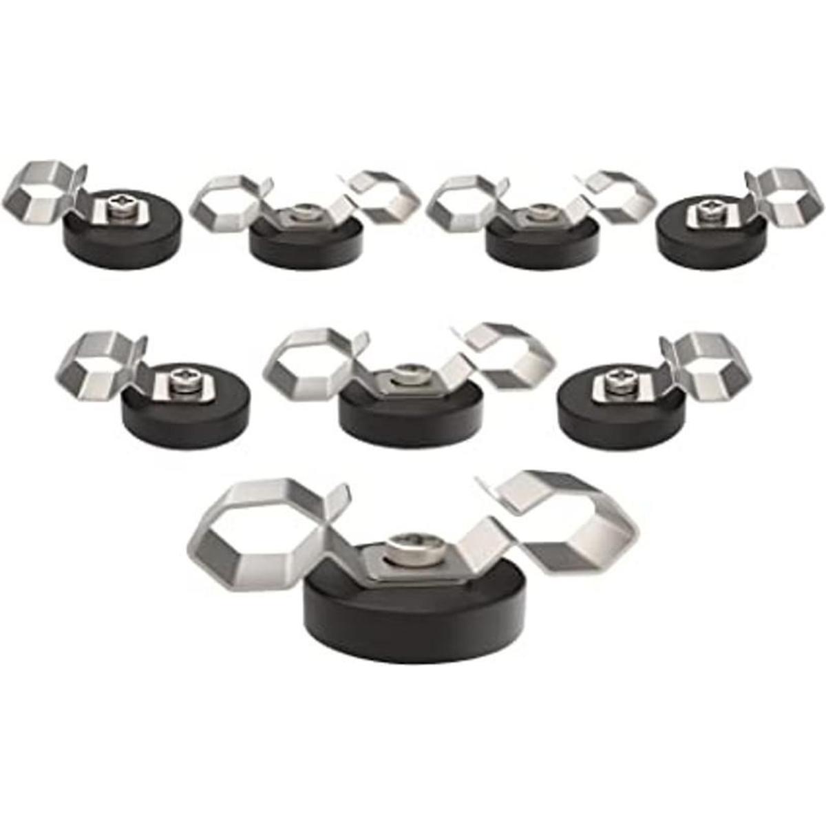 SKNOOY Clips magnéticos para cables ganchos magnéticos