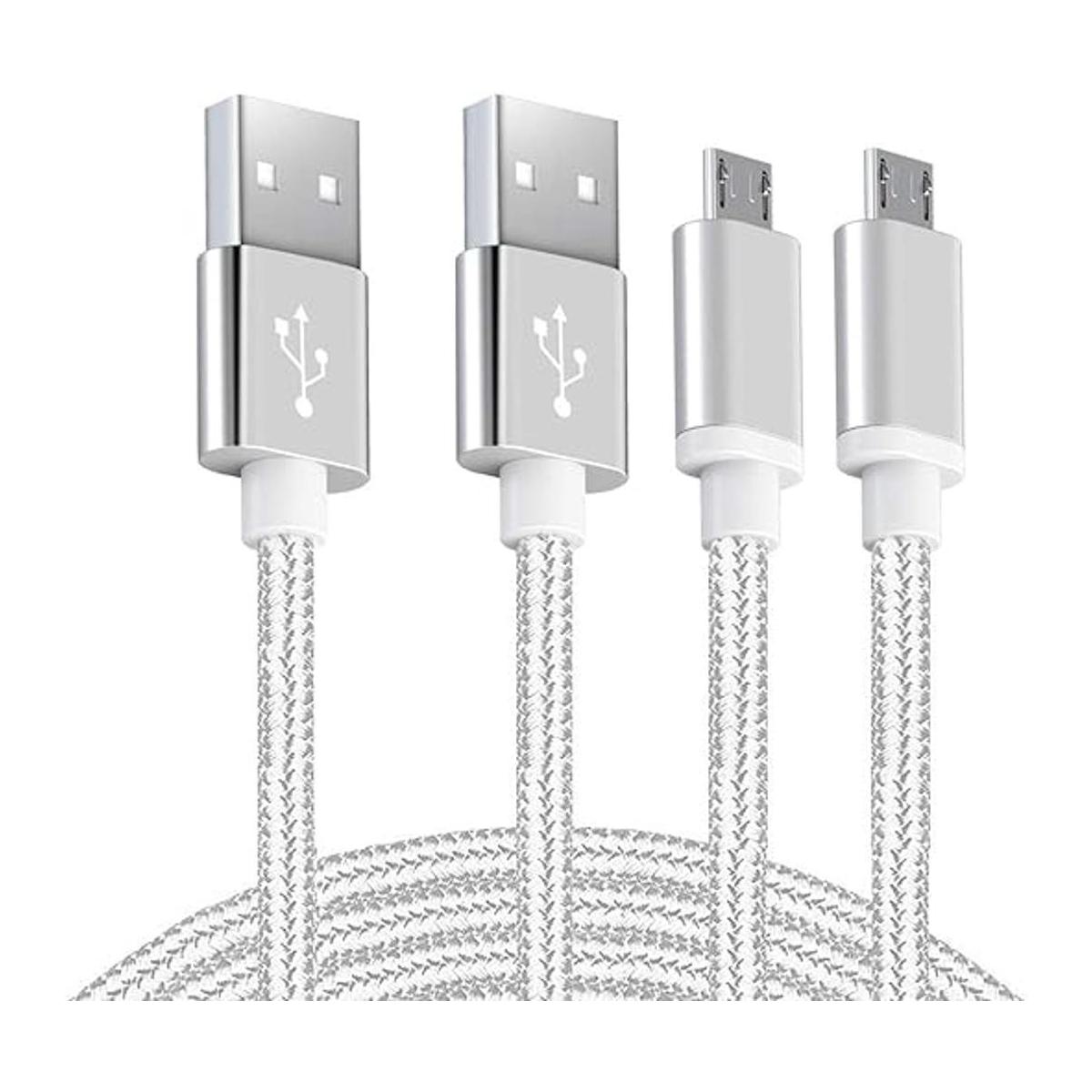 Cable de carga micro USB para teléfonos Samsung Galaxy