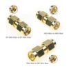 Conector SMA Kits Set 18 en 1 adaptador SMA RP SMA macho y_3