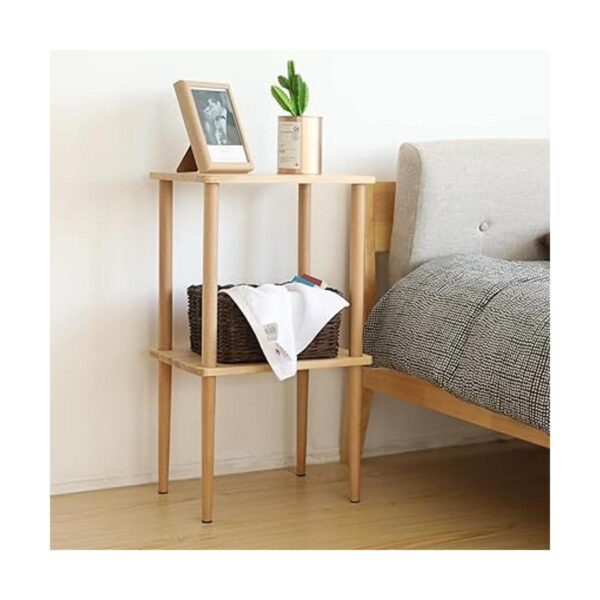 exilot Mesa auxiliar de madera maciza mesa auxiliar de 2_1