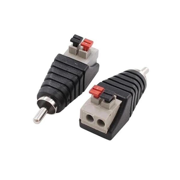Paquete de 10 cables de cable de altavoz a conector RCA_4