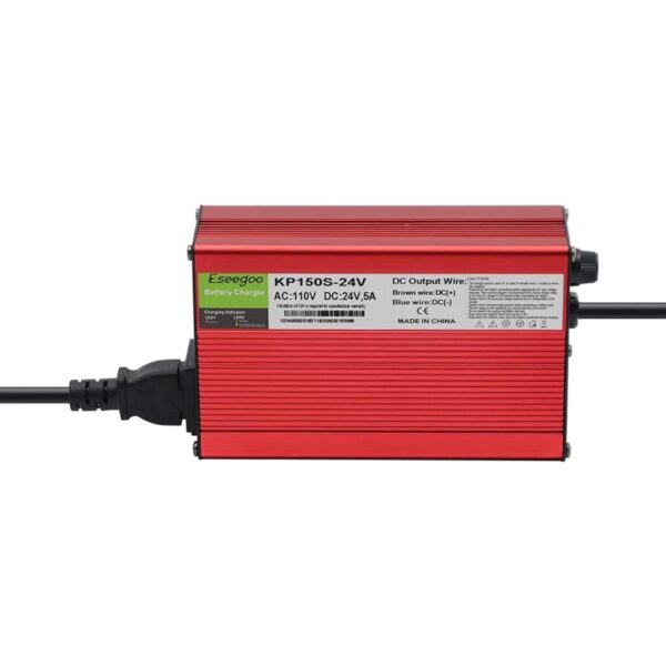 Eseegoo Cargador de batería de 24 V 5 A con conector XLR_4