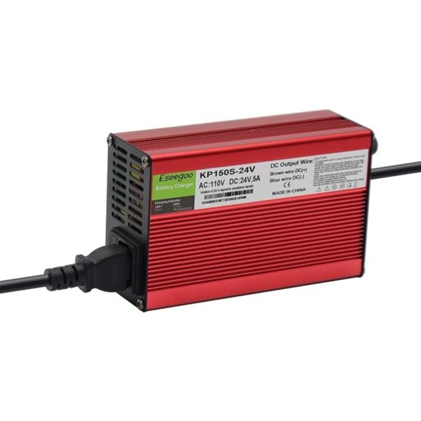 Eseegoo Cargador de batería de 24 V 5 A con conector XLR_3