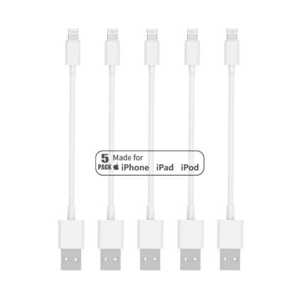 Certificado Apple MFi Cargador corto para iPhone de 8_1