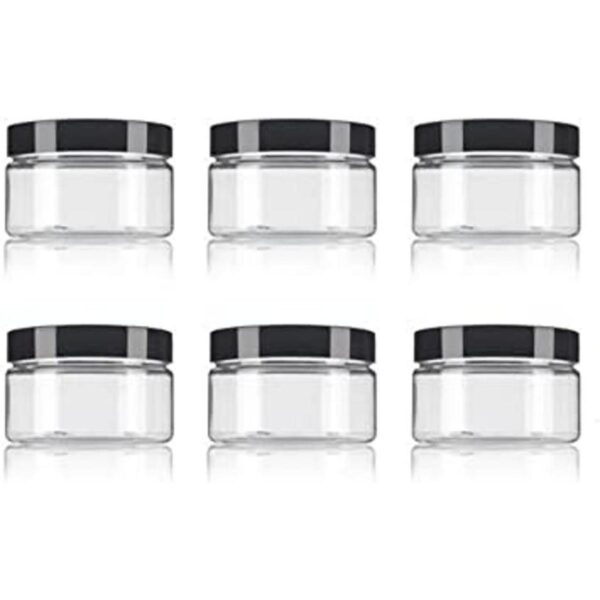 Frascos de plástico rellenables de 8 onzas8.5 fl oz con_1
