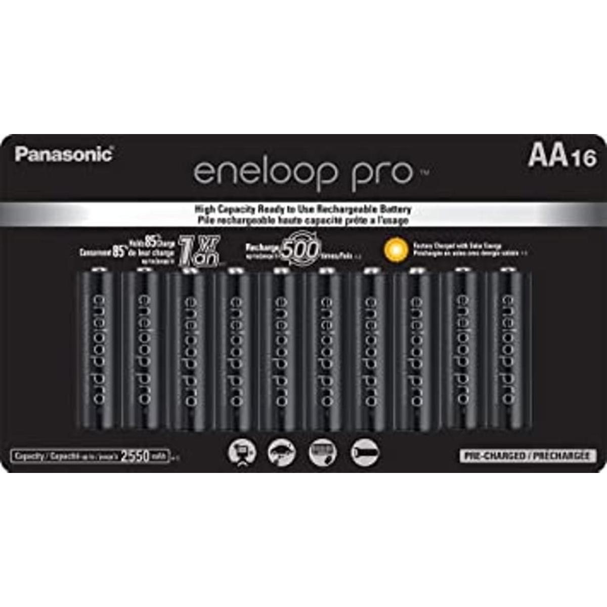 Panasonic BK3HCCA16FA eneloop pro AA baterías recargables