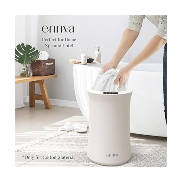 ennva Calentador de toallas de 22 litros para baño spa