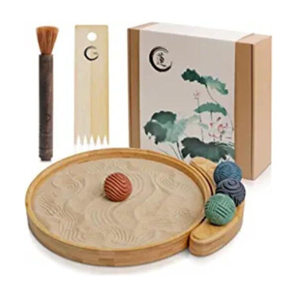 ENSO Kit de jardín zen japonés para escritorio juego de_1