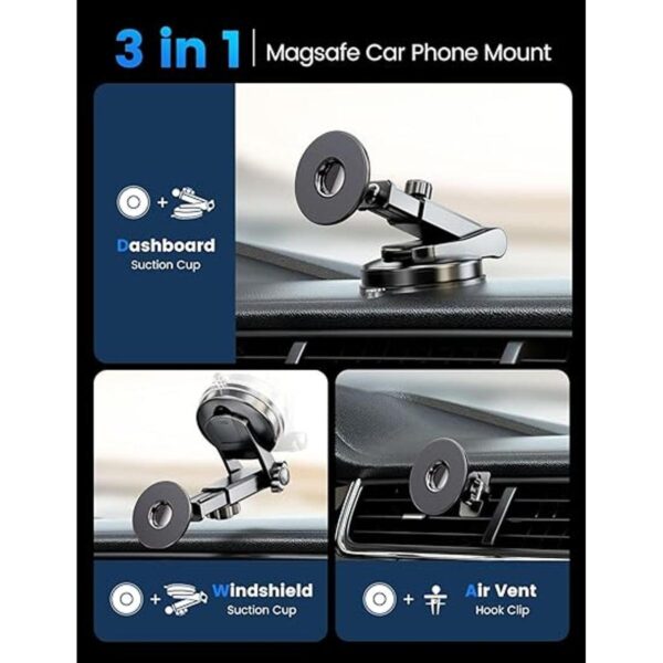eSamcore Soporte para teléfono celular de automóvil_2