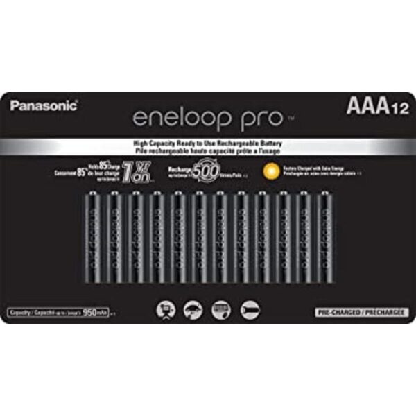 Panasonic BK4HCCA12FA eneloop pro AAA de alta capacidad_1