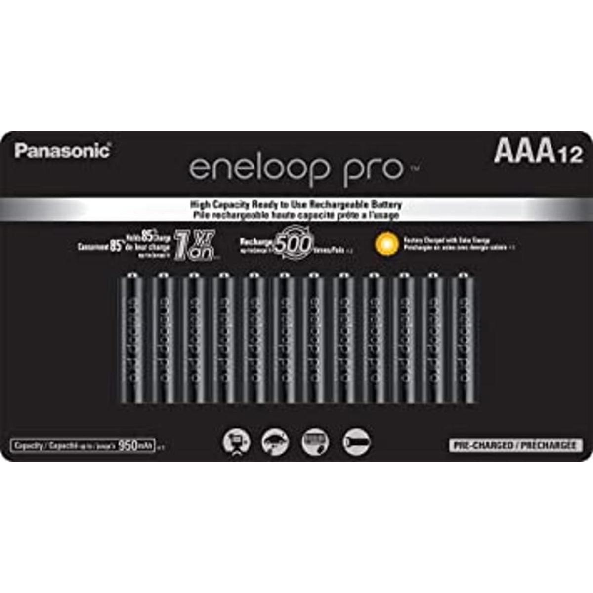 Panasonic BK4HCCA12FA eneloop pro AAA de alta capacidad