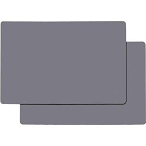 Juego de 2 alfombrillas de silicona para encimera de