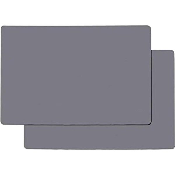 Juego de 2 alfombrillas de silicona para encimera de