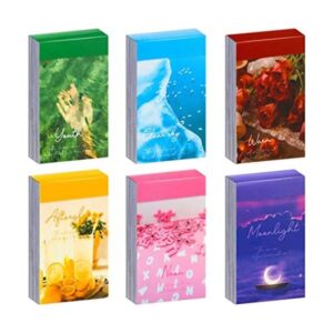 Juego de 6 juegos de 300 calcomanías Washi para diario_1