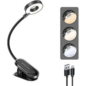 Luz de libro para leer en la cama luz de lectura LED_1