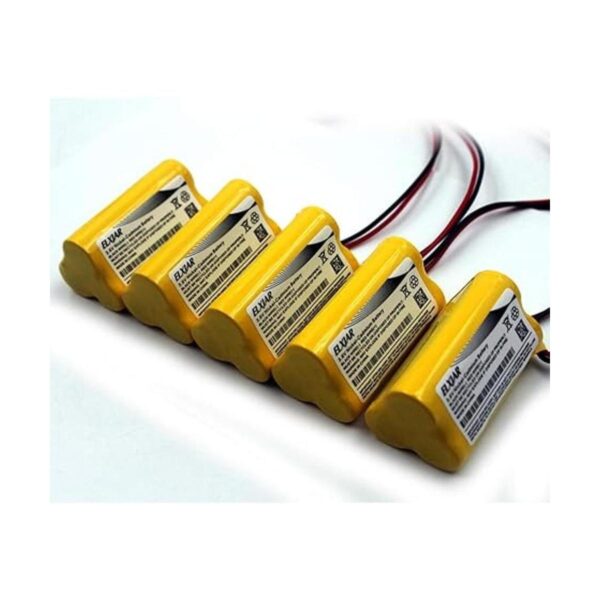 2 unidades 3.6V 900mAh AA ELBB001 NiCad batería_4