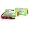 Paquete de 2 baterías AA NiMH de 3.6 V 1800 mAh repuesto_1