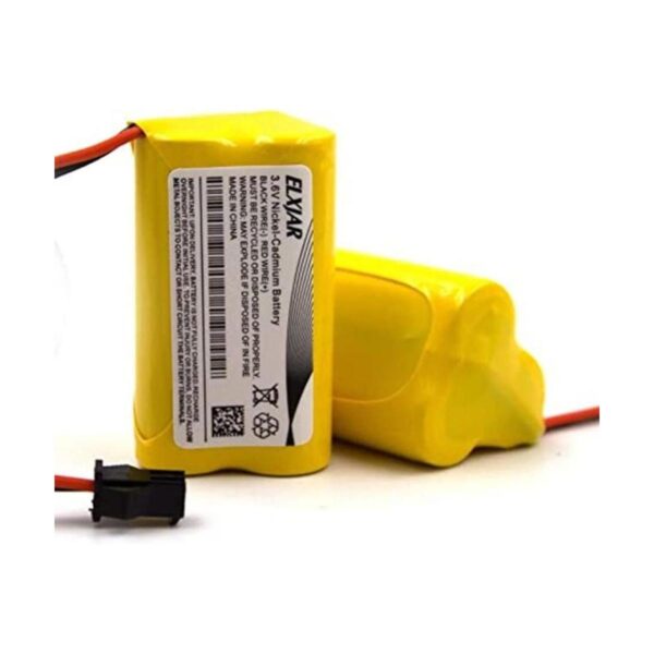 2 unidades 3.6V 900mAh AA ELBB001 NiCad batería_1