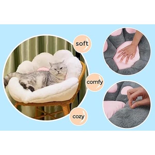 ELFJOY Cómodo cojín de felpa para silla cojín de pata de_3