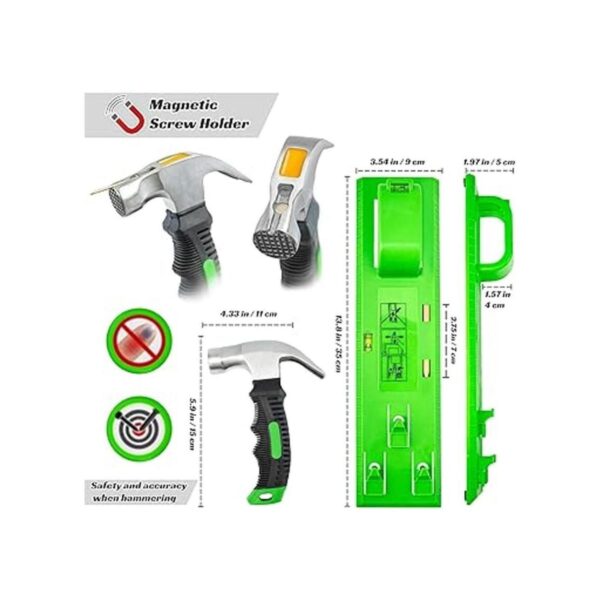 Kit para colgar fotos 260 piezas de ganchos de pared con_4