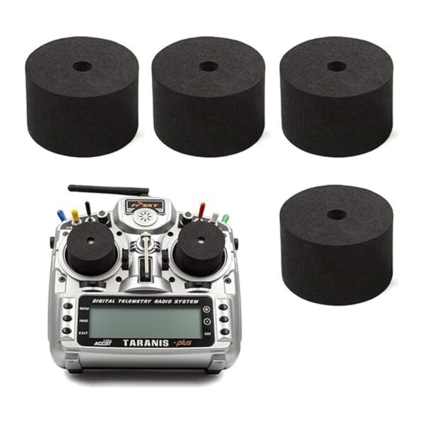 4 piezas de protección para transmisor RC Frsky X9D X7_1