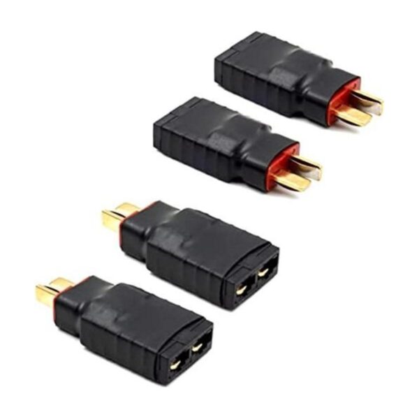 4 piezas macho Deans T Plug a hembra TRX Traxxas Conector_1