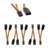 5 cables de arnés JRFutaba estilo Servo 1 a 2 Y Cable_1