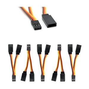 5 cables de arnés JRFutaba estilo Servo 1 a 2 Y Cable_1
