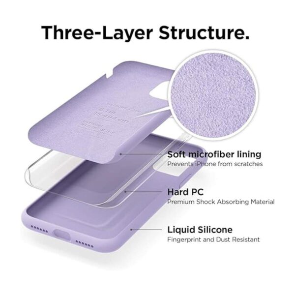 elago Funda de silicona para iPhone 11 Color silicona_2