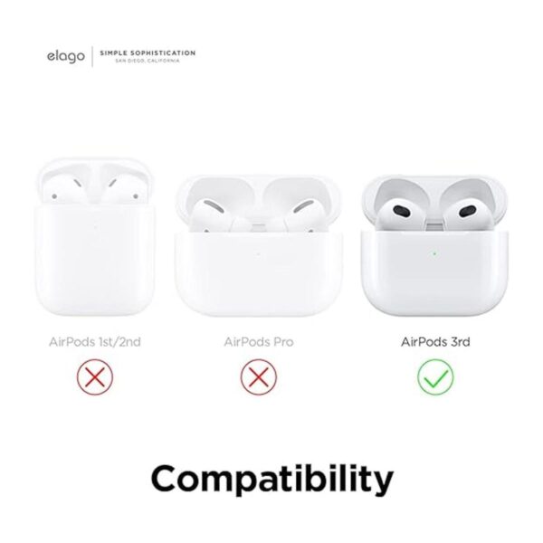 elago AW5 Funda compatible con AirPods 3 funda_2