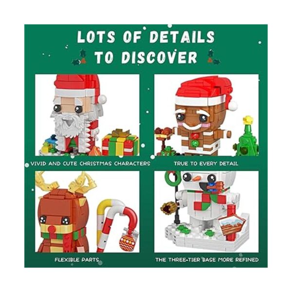 Juego de bloques de construcción de Navidad kit de_5